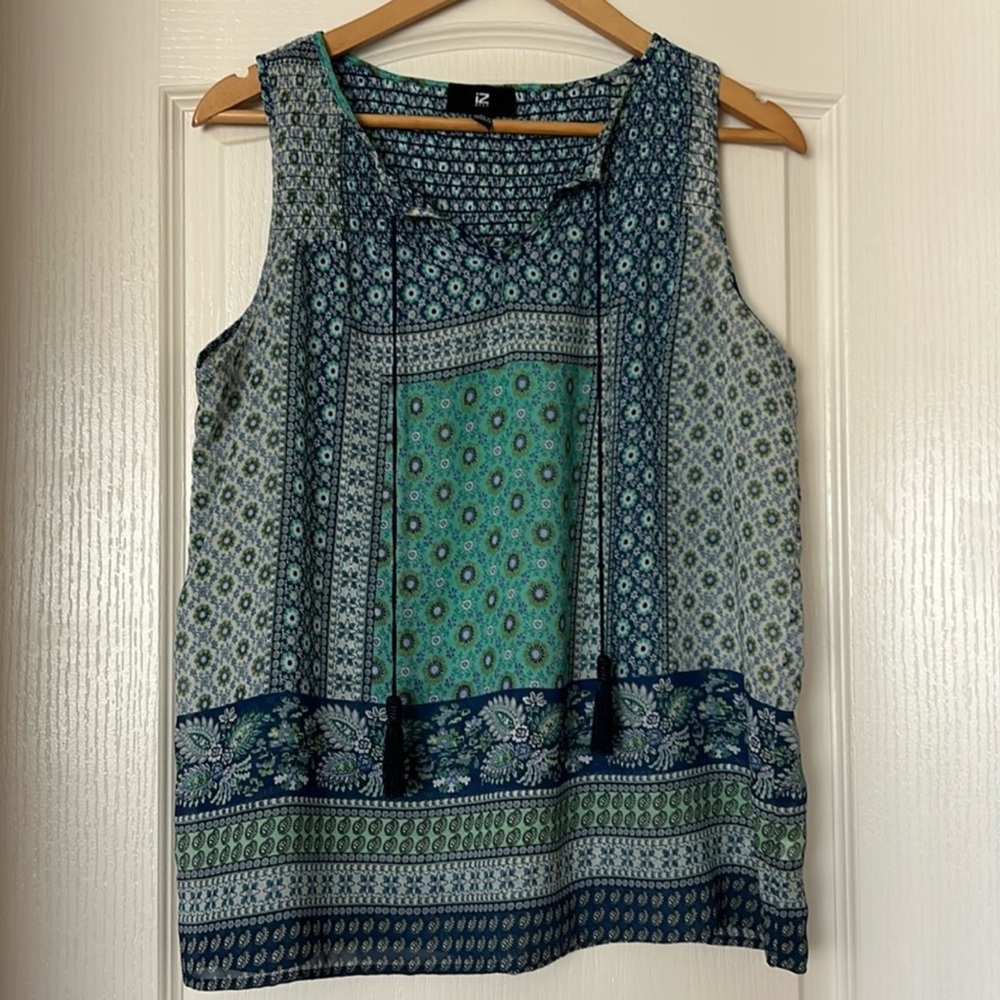 IZ Byer Sleeveless Blouse